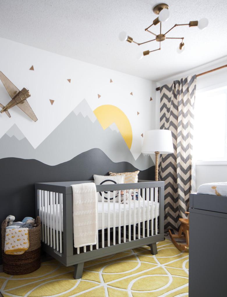 Mountain Nursery by Leclair Decor