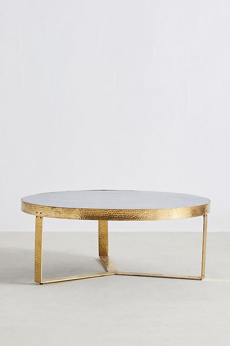 Round coffee table