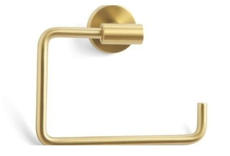 Brushed Bronze Towel Ring