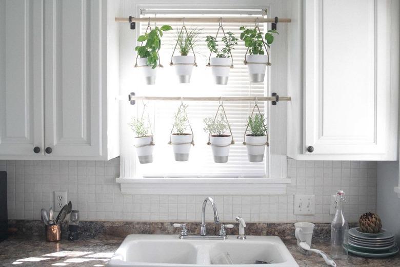 hanging herb garden