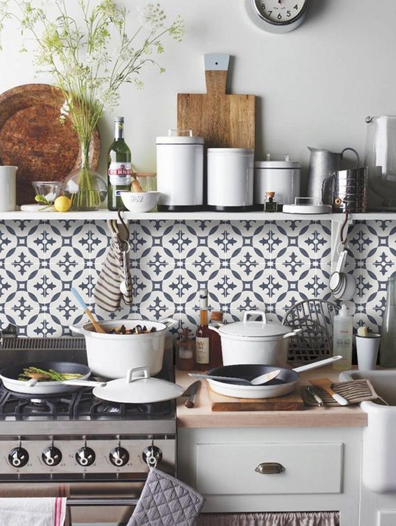 peel and stick removable tile backsplash