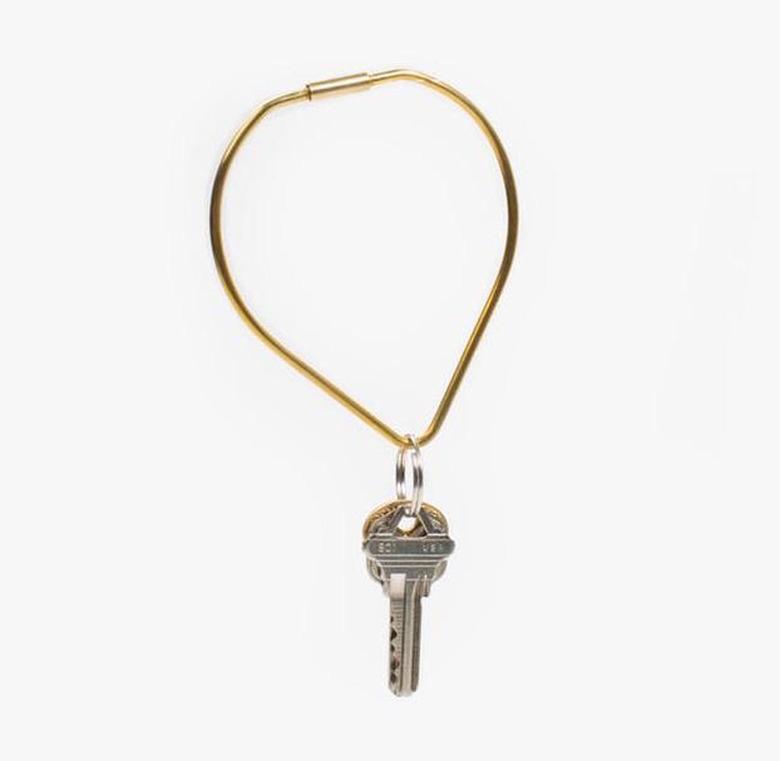 brass key ring