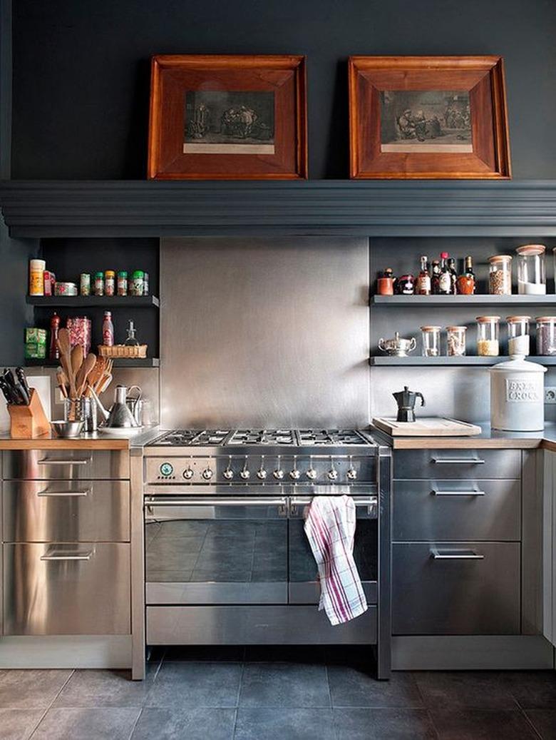 stainless steel cabinets