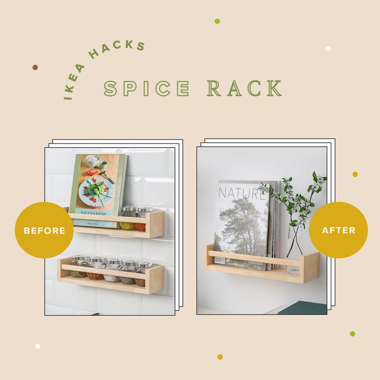 14 Brilliant Ways People Use IKEA Spice Racks