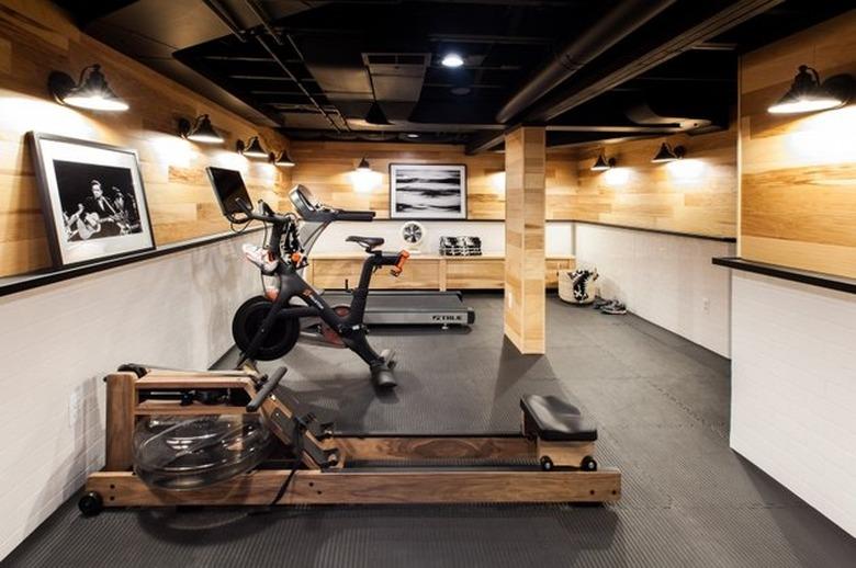 Basement gym idea