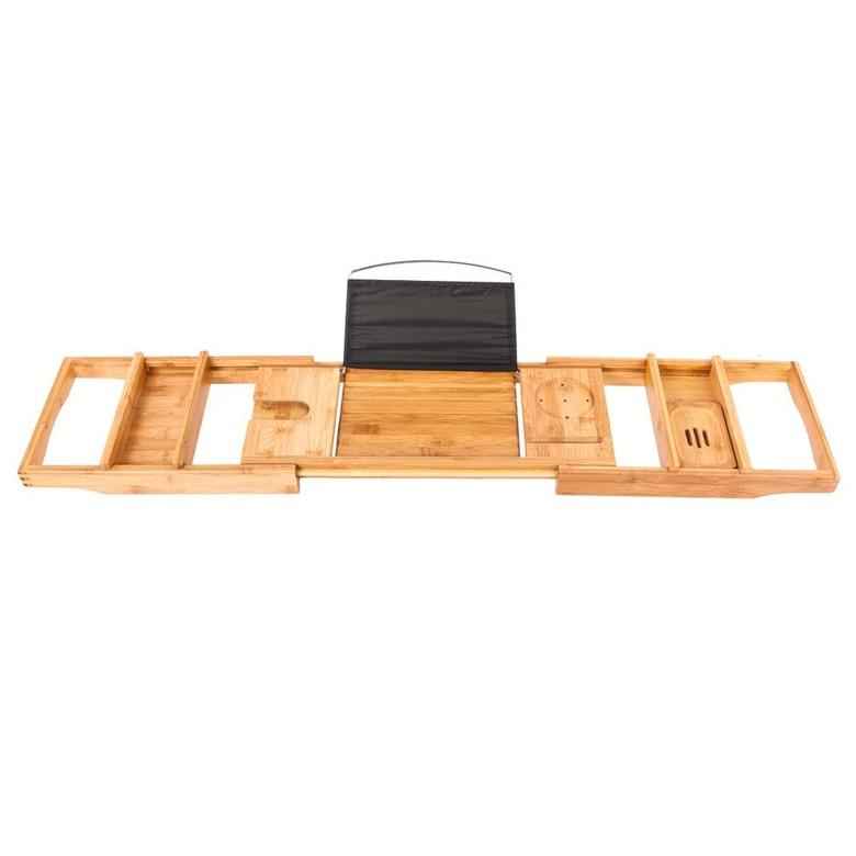 Ktaxon Bathroom Bamboo Bathtub Rack, $30.75