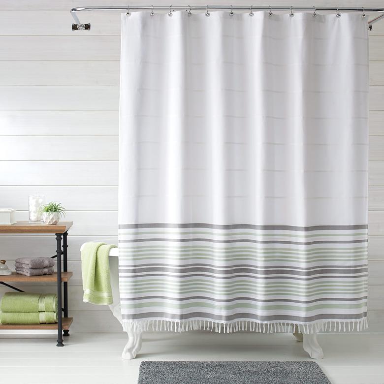 Better Homes & Gardens Turkish Stripe Shower Curtain, $18.48