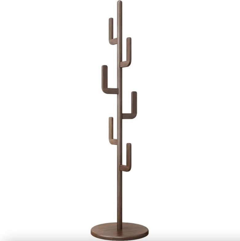 coat rack that looks like a modern cactus