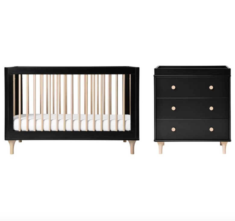 All Modern Lolly Convertible Standard Crib Nursery Furniture Set, $798