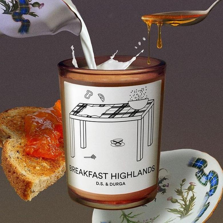 D.S. & Durga breakfast highlands candle