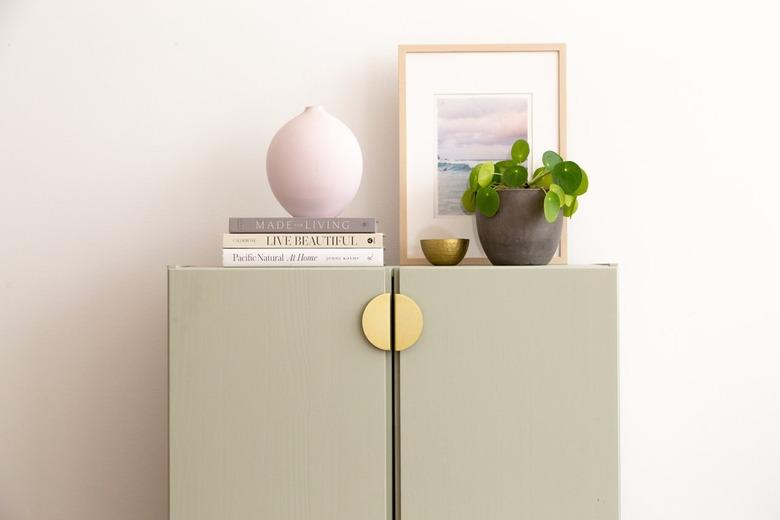 IKEA Hack: Green Ivar Cabinet