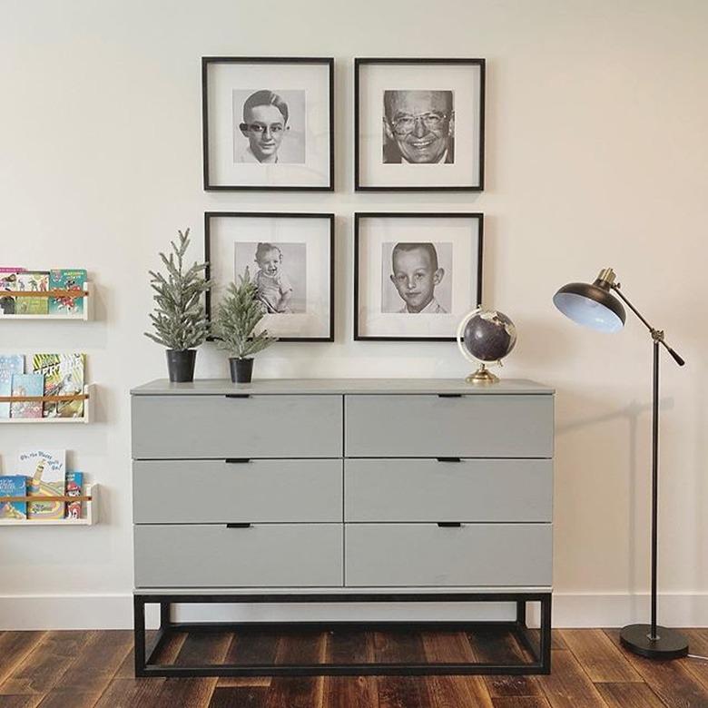 ikea tarva dresser diy hack