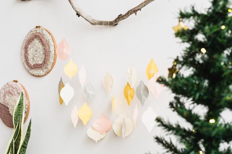 Paper Advent Calendar DIY