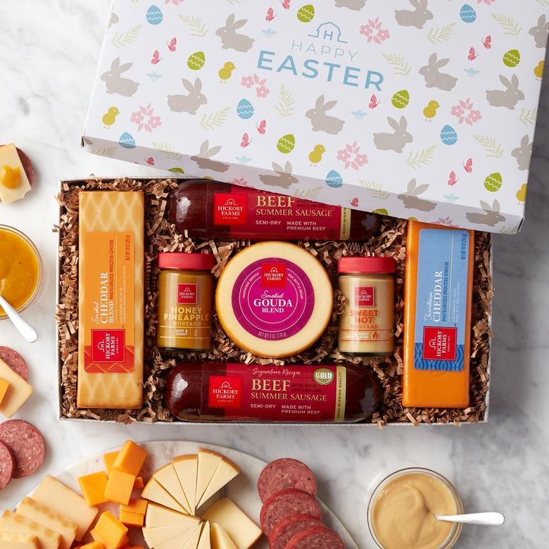 Hickory Farms Happy Easter Summer Sausage & Cheese Gift Box