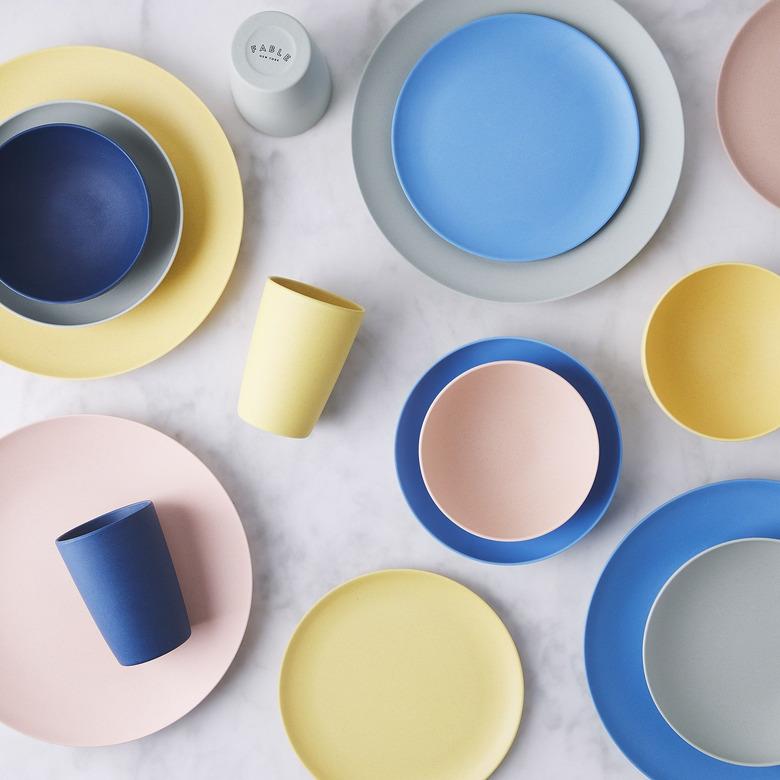 Fable New York colorful, eco-friendly dinnerware