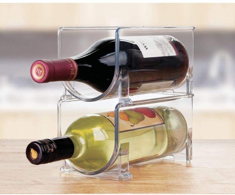 fridge wine bottle organizer