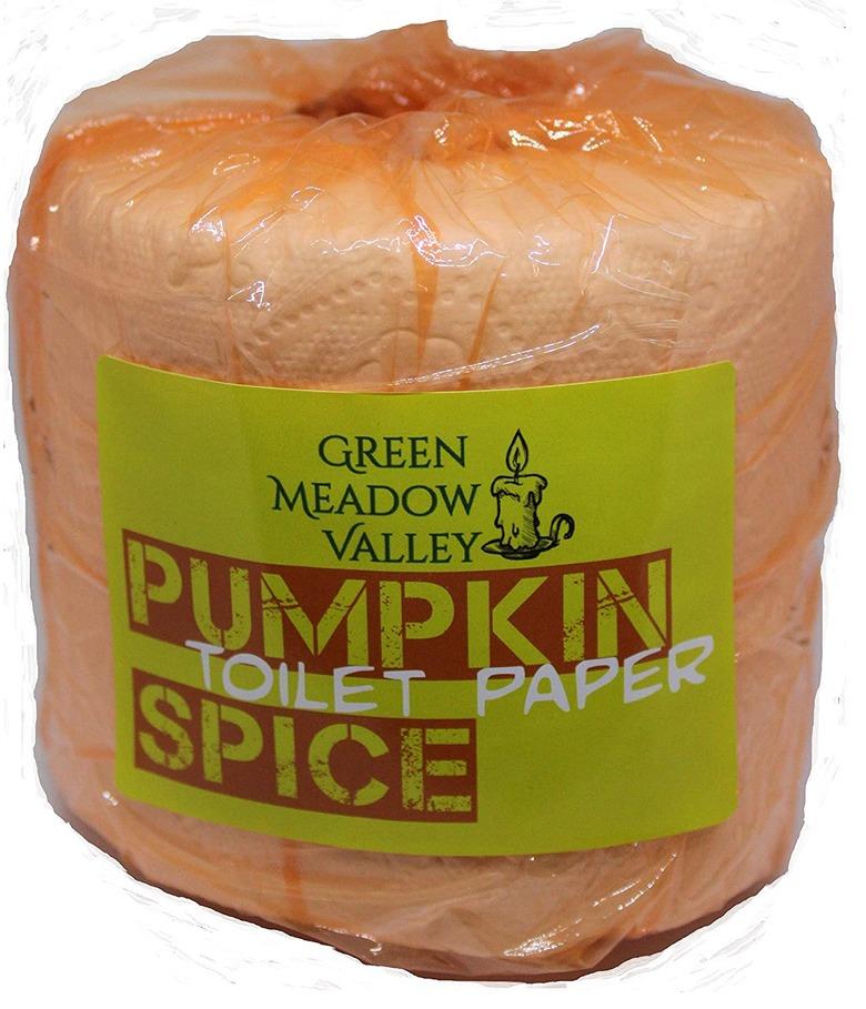 Green Meadow Valley Pumpkin Spice Scented Toilet Paper