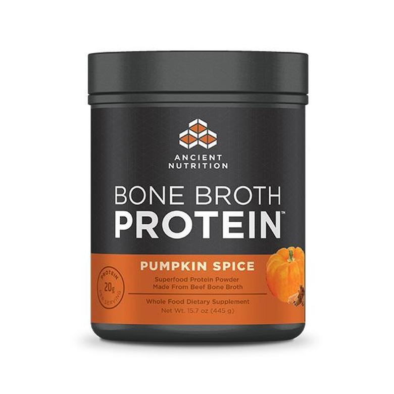 Ancient Nutrition Pumpkin Spice Bone Broth Protein, $44.95