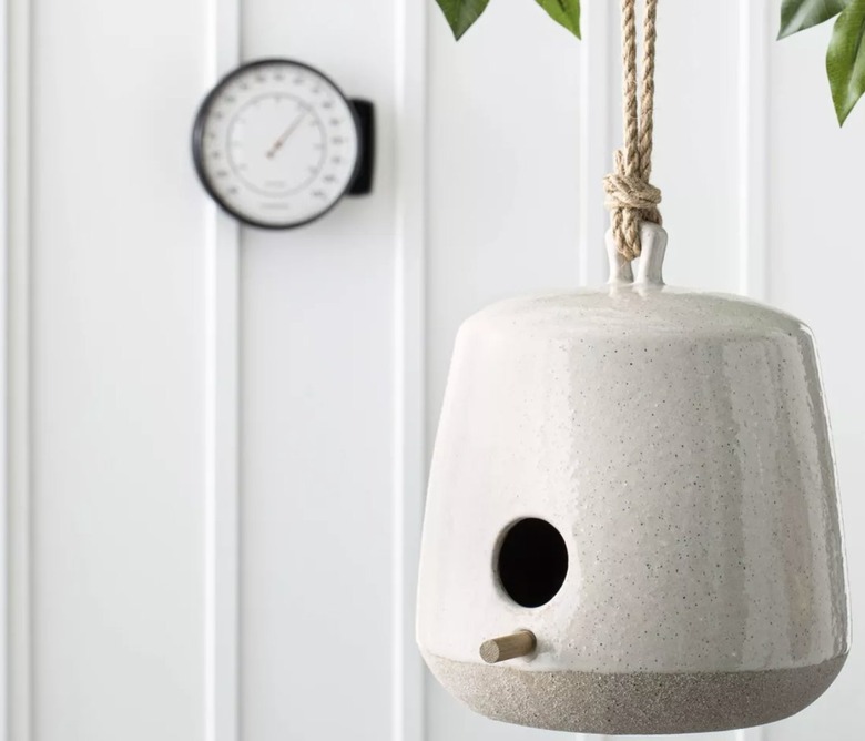 Target Hearth & Hand Stoneware Birdhouse, $16.99