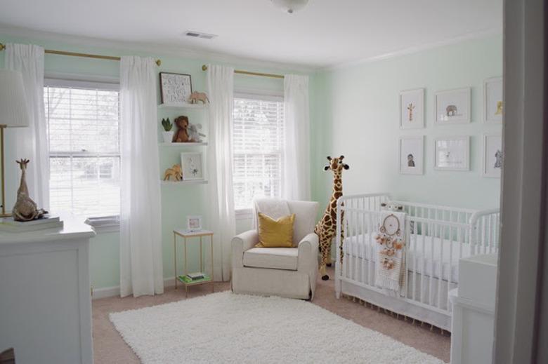 light green nursery