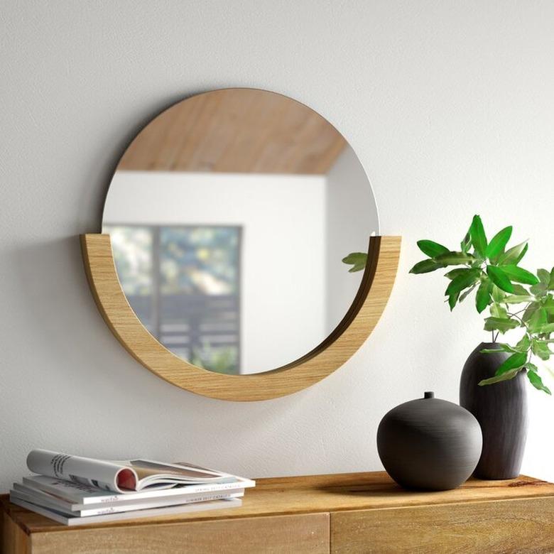 hallway mirror modern