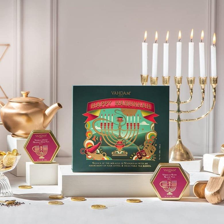 hanukkah tea set