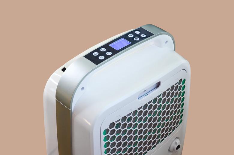 dehumidifier for maintaining the climate in the house and adjusting the humidity of the air is isolated