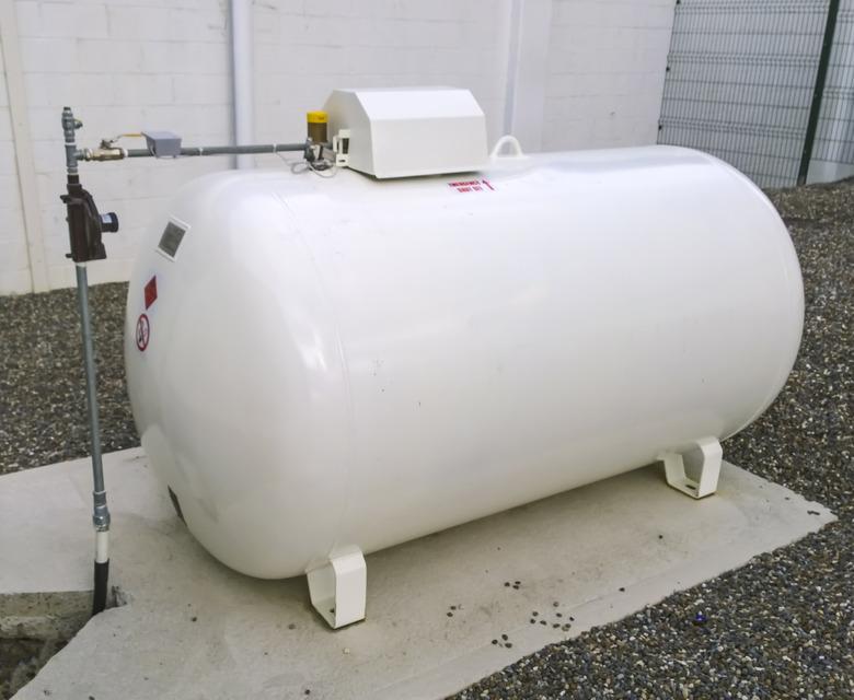 Bulk storage tank for the LPG