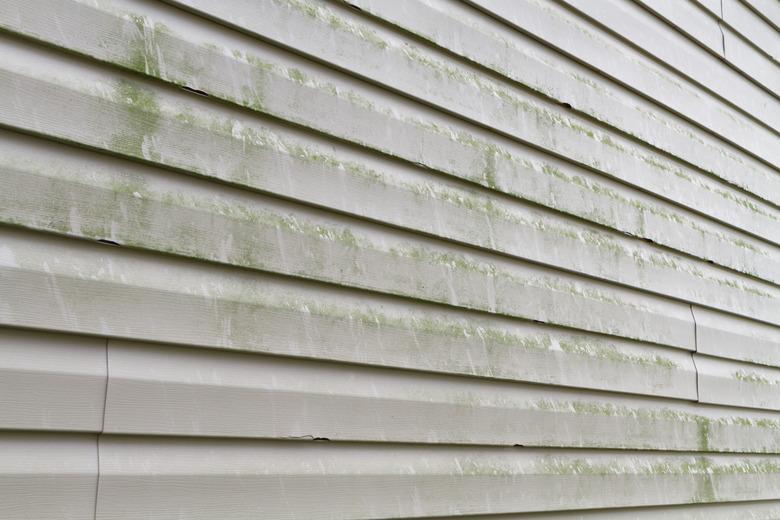 Dirty Vinyl Siding Needs Power Washing