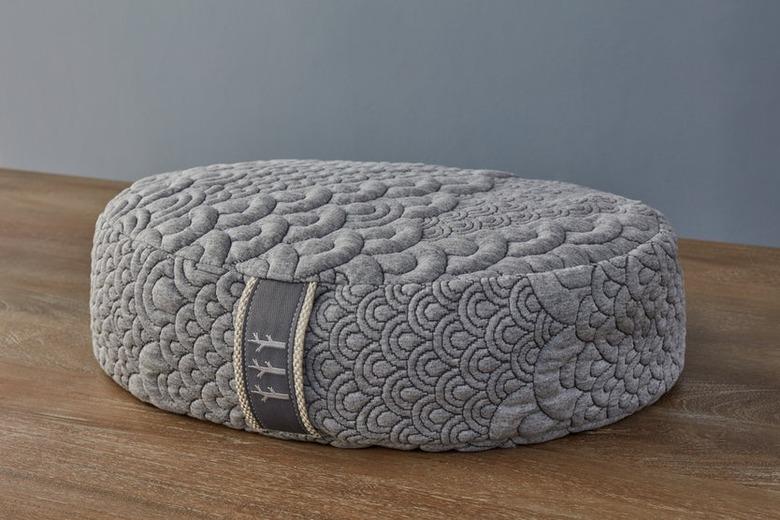 Brentwood Home Oval Meditation Yoga Pillow