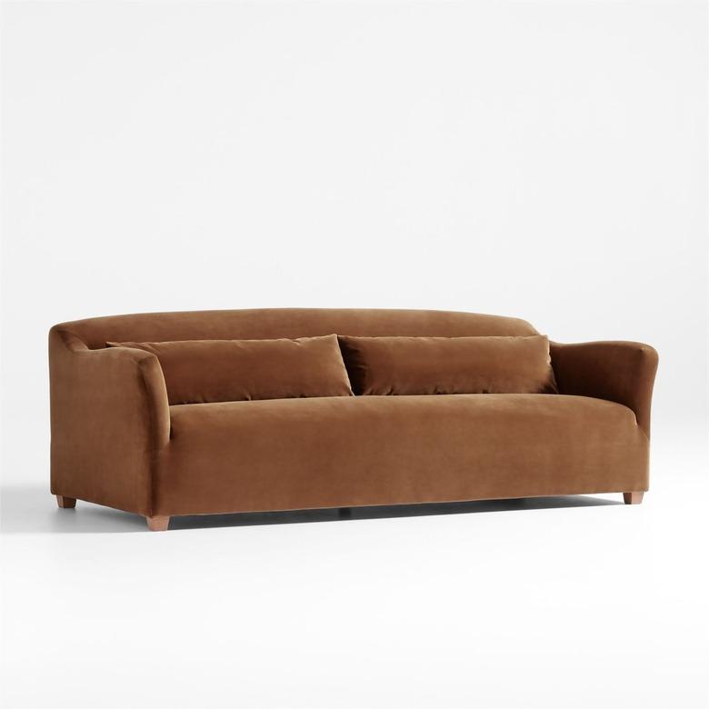 brown sofa