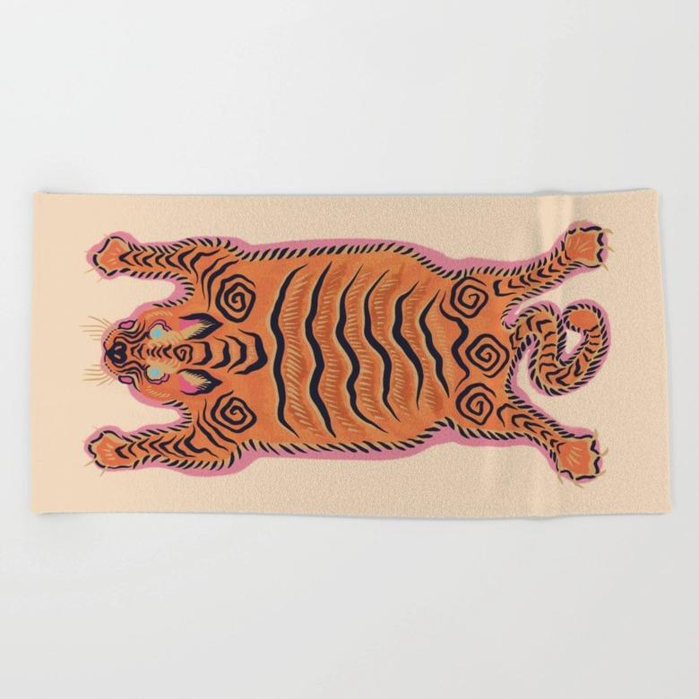 tiger towel