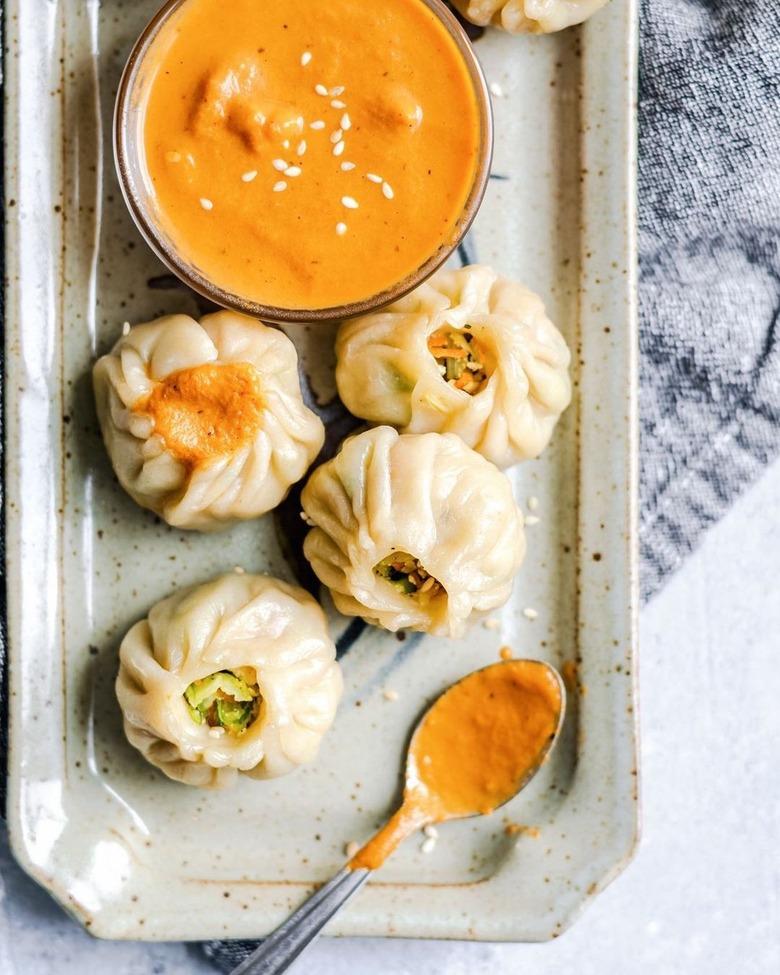 The Curious Chickpea Tibetan Vegetable Momos