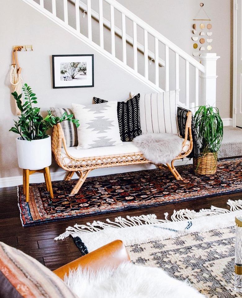 Bohemian entryway