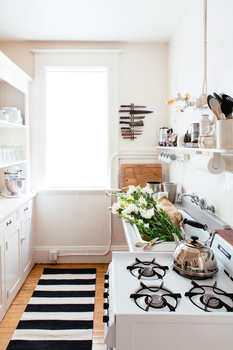 small galley kitchen