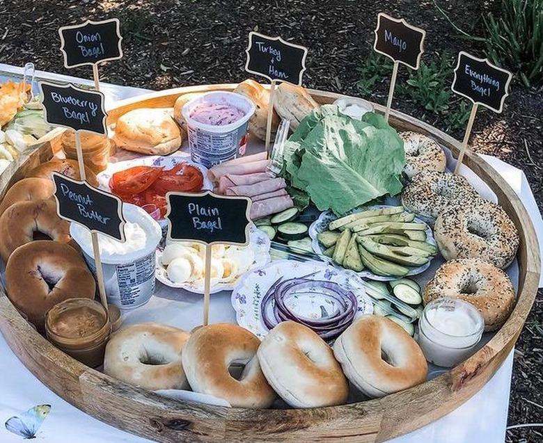 bagel charcuterie board