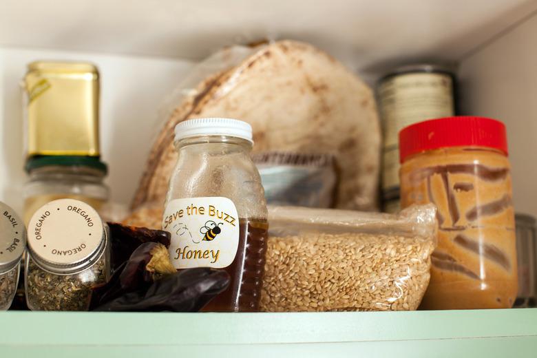 Full pantry shelf