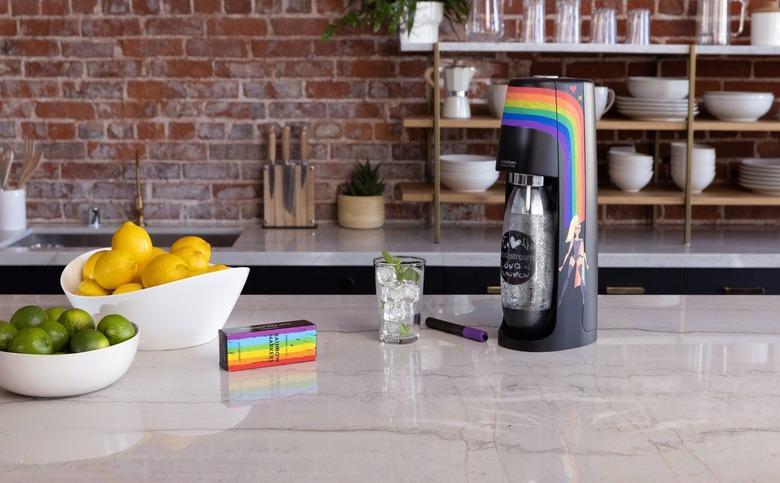 sodastream pride sparkling water maker