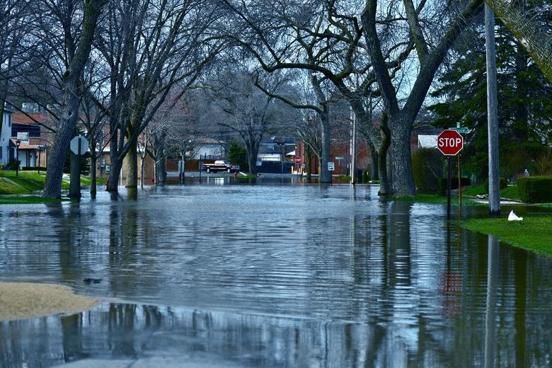 Deep Flood Water