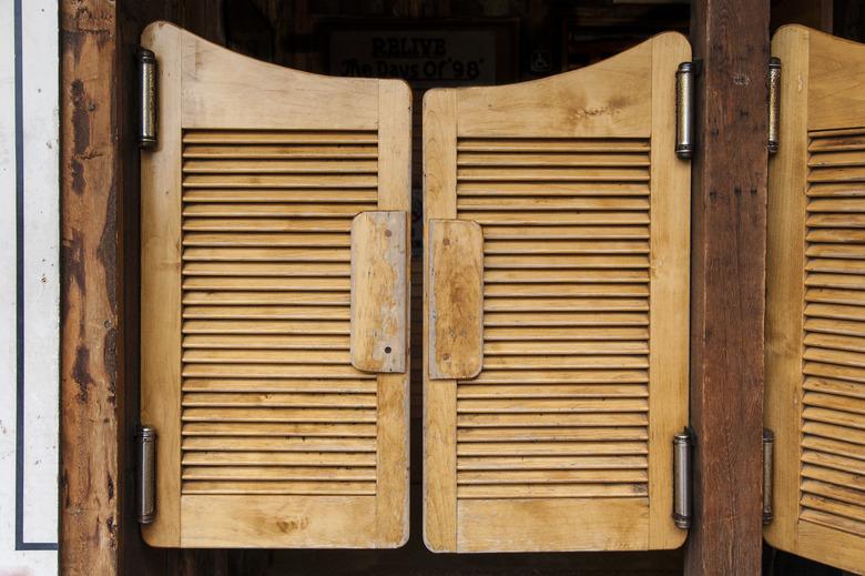 Saloon doors