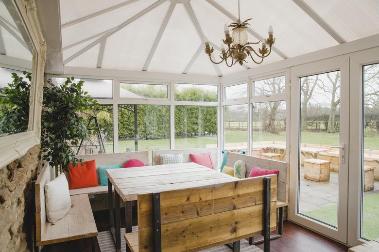 Empty Conservatory Interior