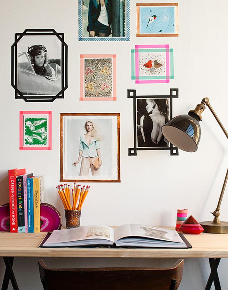 Faux Washi Tape Frames