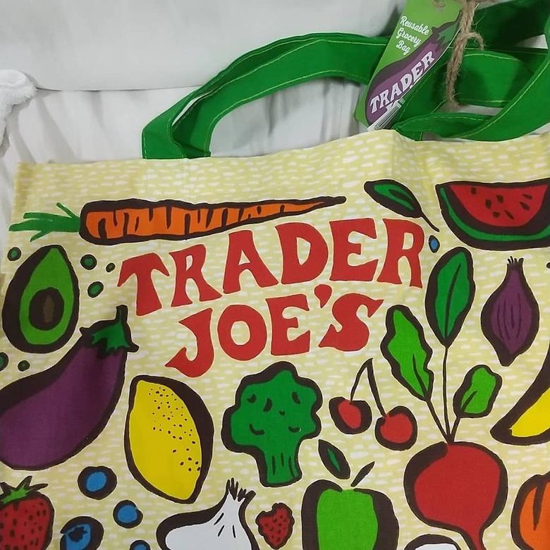 Zoomed in picture of a Trader Joe