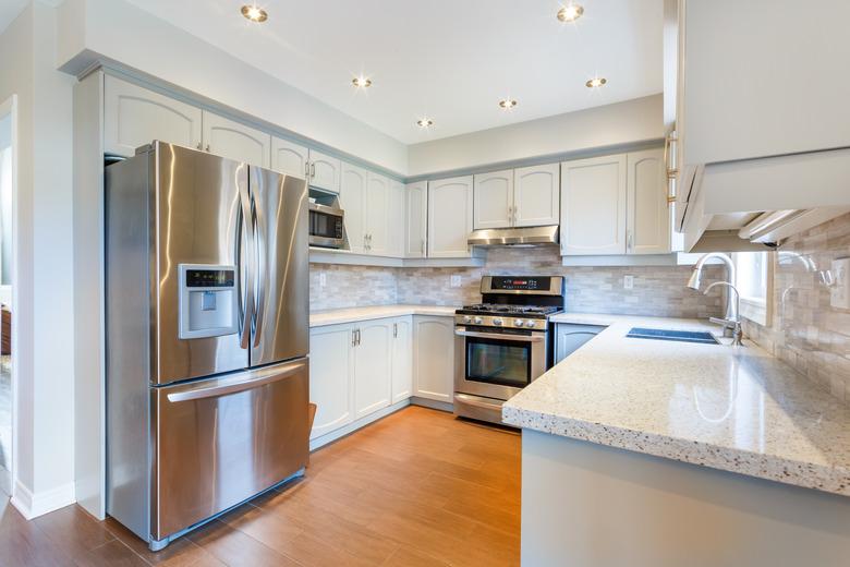 Kitchen interior in new luxury home