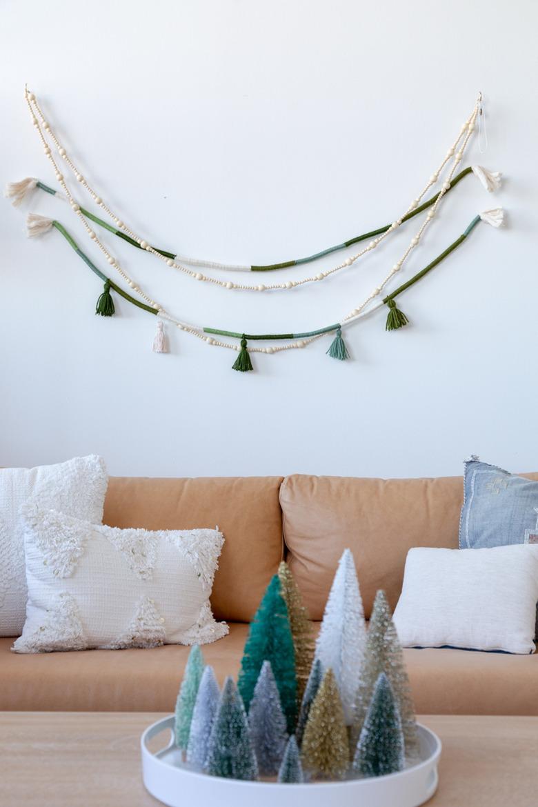 Boho Holiday Rope and Tassel Garland DIY