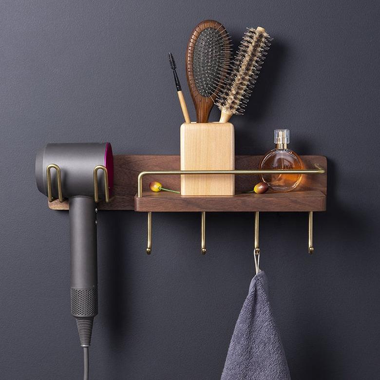 hair styling tool organizer