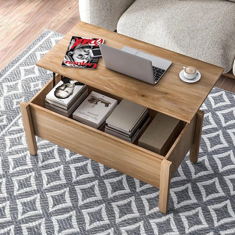 lift top coffee table