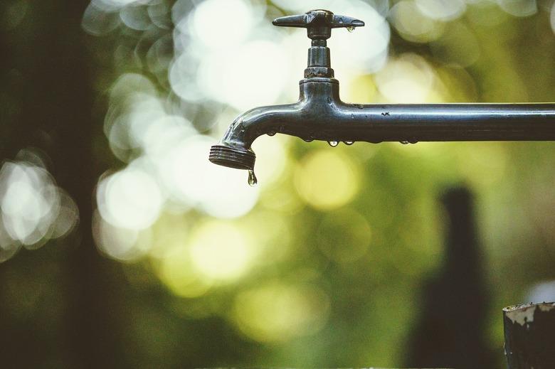 Close-Up Of Faucet