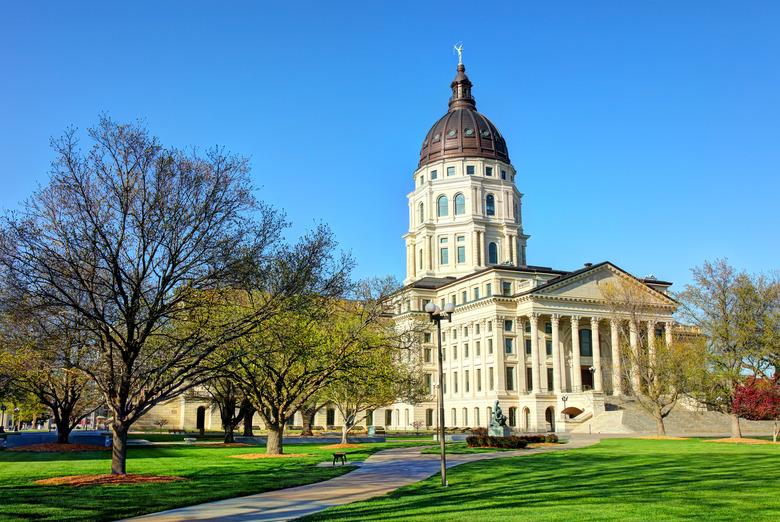 Kansas state capitol.