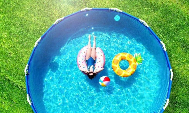 above ground pool